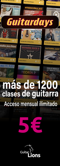 Guitar Lions Promo izquierda